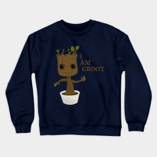 I am baby groot Crewneck Sweatshirt